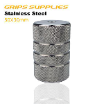 Stainless Steel Grip 1-1/2 in